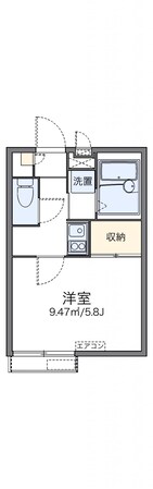 レオパレスベルサリーゼの物件間取画像